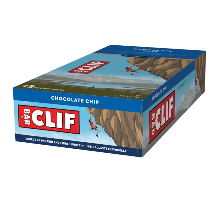 Clif Chocolate Chip flavour Energy bar 68g - Case of 12