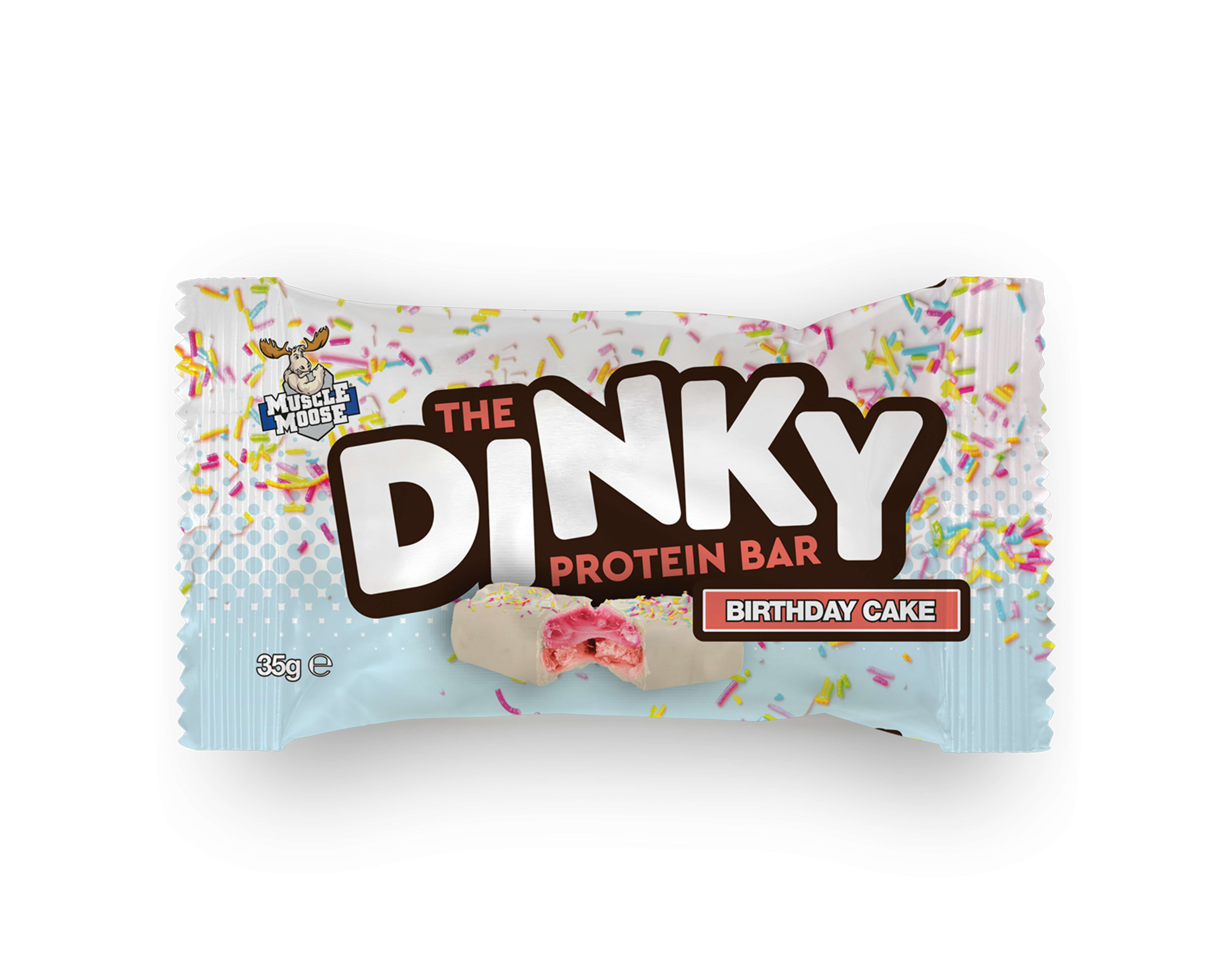 The Dinky Protein Bar Birthday Cake – 12 Pack