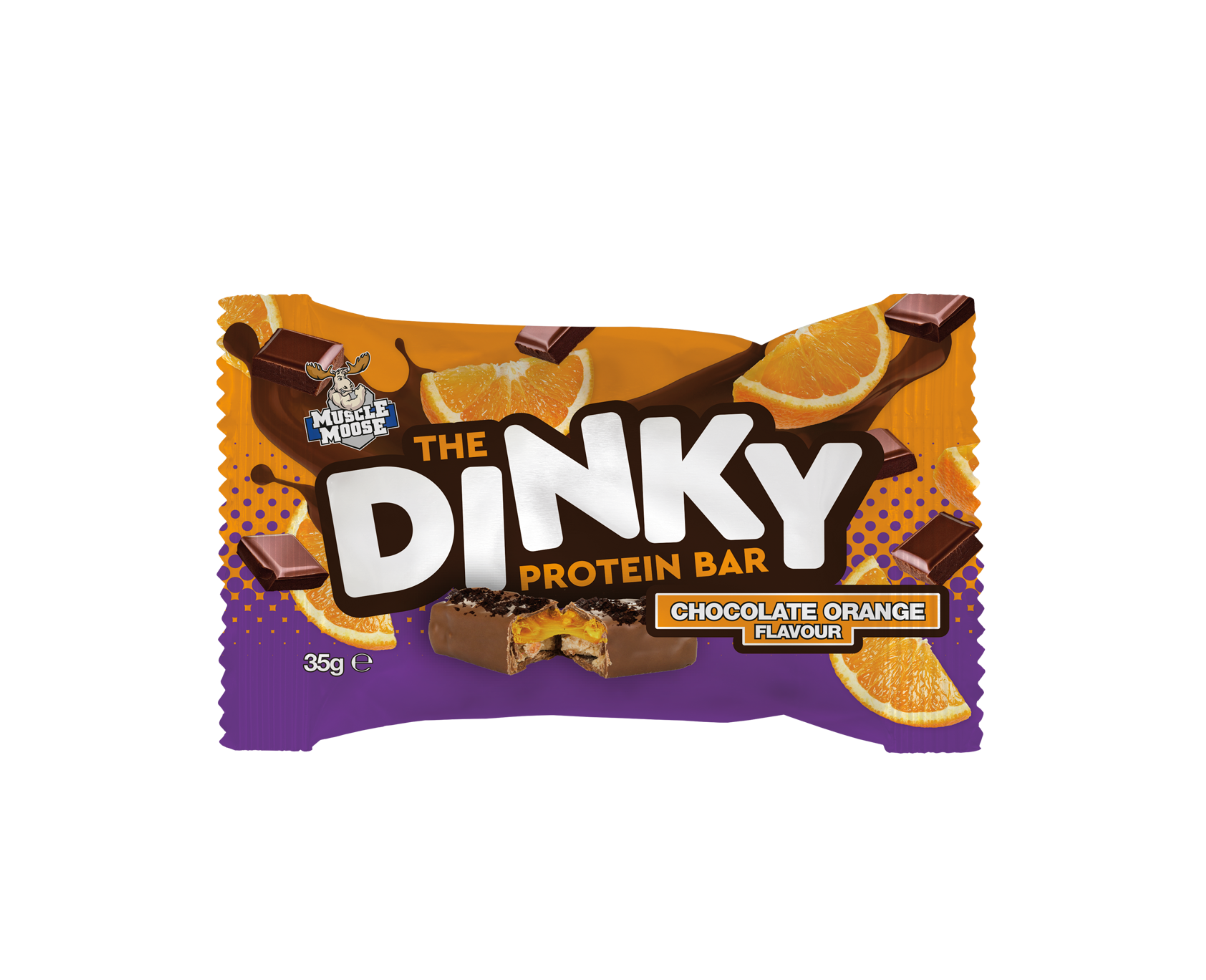 The Dinky Protein Bar Chocolate Orange – 12 Pack