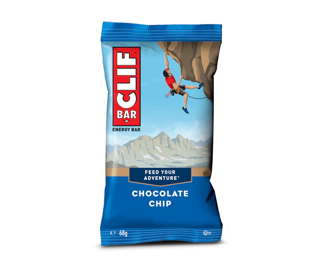 Clif Chocolate Chip flavour Energy bar 68g