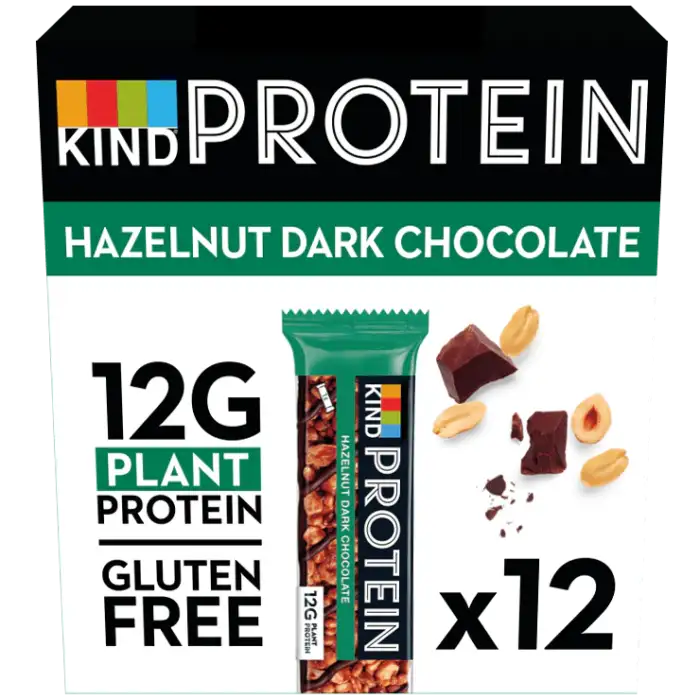 KIND Protein Hazelnut Dark Chocolate Nut bar 50g - Case of 12